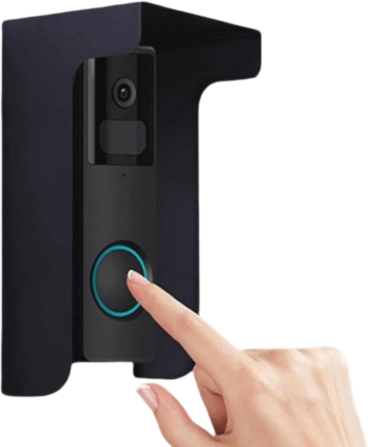 ABPETE doorbell cover,Waterproof Video Doorbell Cover, Anti-Glare Doorbell Rain Cover Durable Camera Doorbell Cover for Video Doorbell, Fingerprint Lock, Camera Doorbell