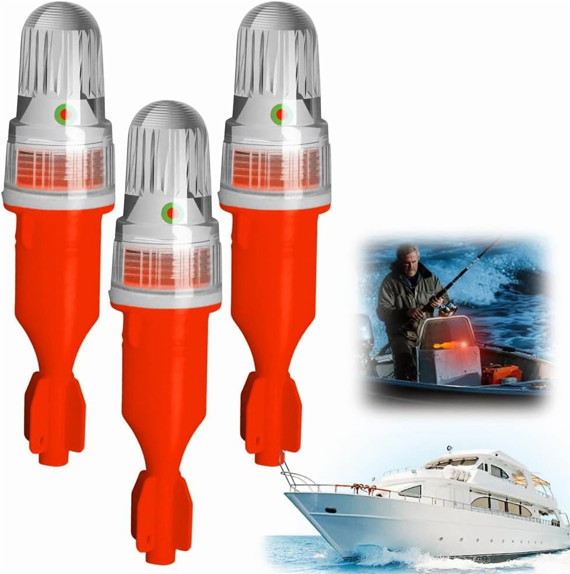 ABPETE flares for boating,Upgraded Electronic Boat Flare Coast Guard ...