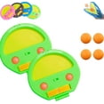 thumbnail image 1 of ABPETE flyball beach game,Racket-Pocket Catch Game, Racket Pocket, Toss and Catch Ball Game, Toss and Catch Ball Set,Throw Catch Ball Game(2 beats and 4 balls), 1 of 8