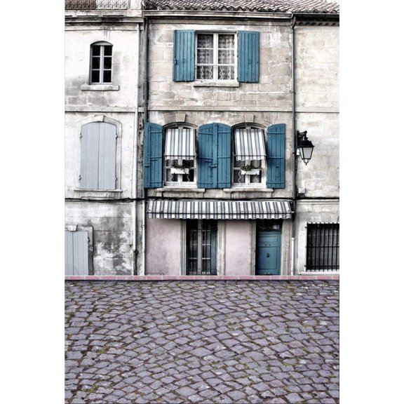 ABPHOTO 5x7ft Photography Backdrop Ribble Stone Road Weathered Wall Artistic Postmodernism City Life Opera Scenery Backdrops