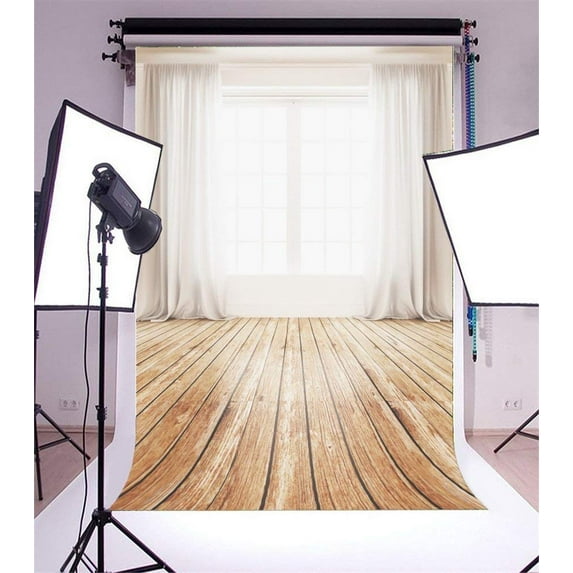 ABPHOTO 5x7ft Photography Backdrop Window with Curtains in Large Room Interior Photo Background Backdrops for Photography Photo Shoots Party Adults Wedding Personal Portrait Photo Studio Props