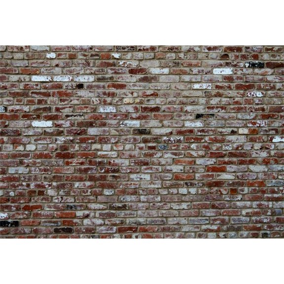 ABPHOTO 7x5ft Photography Backdrop Painted White Brown Brick Wall Texture Background Backdrops for Photo Shoots Newborn Lovers Party Adult Kids Baby