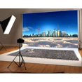 thumbnail image 1 of ABPHOTO 7x5ft Photography Backdrop The Shanghai Modern City of the Cloud Scenery Backdrops, 1 of 4