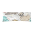 thumbnail image 1 of ABPHOTO Bichon Pug Spitz Dachshund Poodle Body Pillow Covers Pillowcase Throw Pillows 20x60 inch, 1 of 1