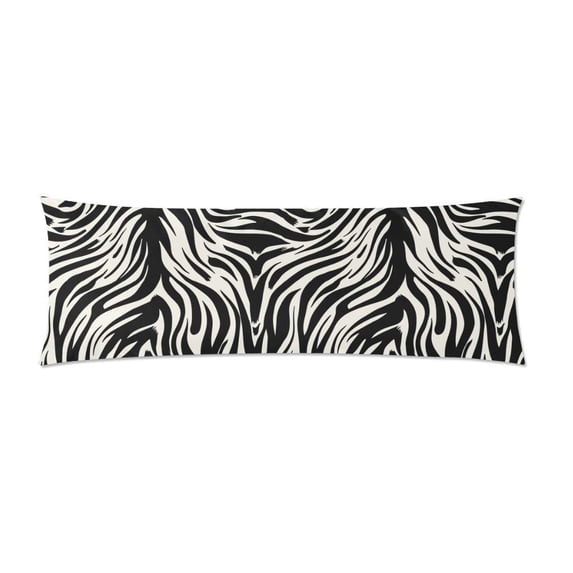 ABPHOTO Body Pillowcase Animal Stripe Pillow Cover Pillow Protector Two Sides Printing 20x60 inch