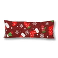 thumbnail image 1 of ABPHOTO Christmas Body Pillow Covers Pillowcase Throw Pillows 20x60 inch, 1 of 2