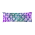 thumbnail image 1 of ABPHOTO Colorful Waves Body Pillowcase Pillow Cover Pillow Protector Two Sides Printing 20x60 inch, 1 of 1