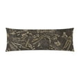 thumbnail image 1 of ABPHOTO Dinosaur Bones Long Body Pillowcase Pillow Cover Pillowslip 20x60 inch, 1 of 1