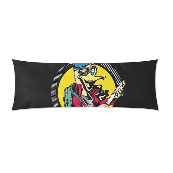 ABPHOTO Duck Long Body Pillowcase Pillow Cover Pillowslip 20x60 inch