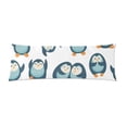 thumbnail image 1 of ABPHOTO Funny Penguins Long Body Pillowcase Pillow Cover Pillowslip 20x60 inch, 1 of 1