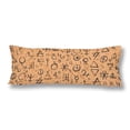thumbnail image 1 of ABPHOTO Geometric Pattern Alchemy Symbols Shapes Body Pillow Covers Case Protector 20x60 inch, 1 of 2