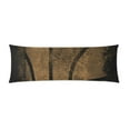 thumbnail image 1 of ABPHOTO Grunge Basketball Long Body Pillowcase Pillow Cover Pillowslip 20x60 inch, 1 of 1