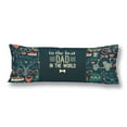 thumbnail image 1 of ABPHOTO Happy Father's Day Card In Retro Style Body Pillow Covers Pillowcase Throw Pillows 20x60 inch, 1 of 2