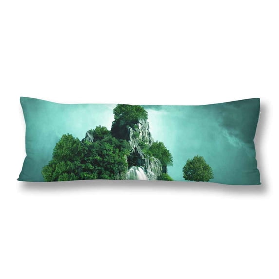 ABPHOTO Island Body Pillow Covers Pillowcase Throw Pillows 20x60 inch