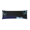 thumbnail image 1 of ABPHOTO Moon Long Body Pillowcase Pillow Cover Pillowslip 20x60 inch, 1 of 1