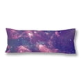 thumbnail image 1 of ABPHOTO Nebula Star Field Against Space Body Pillow Covers Case Protector 20x60 inch, 1 of 2