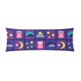 thumbnail image 1 of ABPHOTO Night Sky With Owls Body Pillowcase Pillow Cover Pillow Protector Two Sides Printing 20x60 inch, 1 of 2