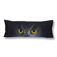 thumbnail image 1 of ABPHOTO Owl Night Body Pillow Covers Pillowcase Throw Pillows 20x60 inch, 1 of 2