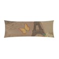 thumbnail image 1 of ABPHOTO Paris Vintage Long Body Pillowcase Pillow Cover Pillowslip 20x60 inch, 1 of 2