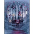 thumbnail image 1 of ABPHOTO Polyester 5x7 Blue Photography Backdrop Halloween Castle Palace Backdrops Gothic Style Photo Backgrounds for Shoot, 1 of 2