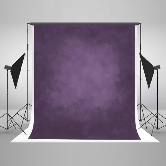 ABPHOTO Polyester 5x7ft Abstract Photography Backdrop Portrait Photography Backdrops Purple Photography Background Props for Studios