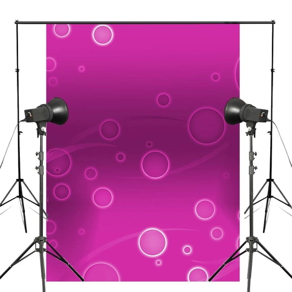 ABPHOTO Polyester 5x7ft Abstract Purple photography backdrops Bubble Pattern children Photography Background Studio Props