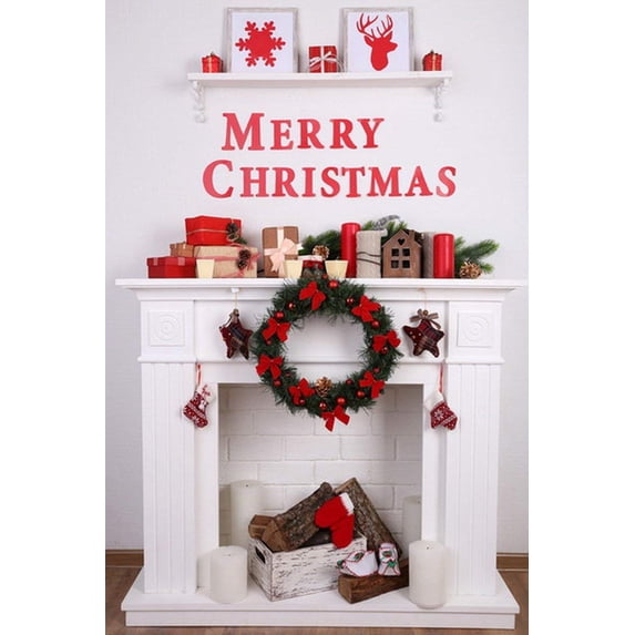 ABPHOTO Polyester 5x7ft Art Christmas backdrop photo studio newborn backdrop photography background