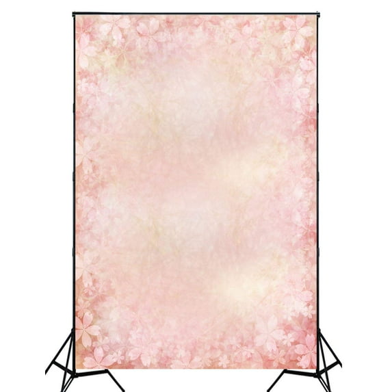 ABPHOTO Polyester 5x7ft Backdrop photography background for childrens backdrop for newborns pink flower