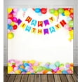 thumbnail image 1 of ABPHOTO Polyester 5x7ft Balloons Happy Birthday Photography Background, 1 of 2