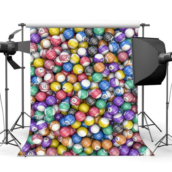 ABPHOTO Polyester 5x7ft Billiards Backdrop Table Tennis Backdrops Sports Match Stadium Interior Gymnasium School Game Photography Background for Kids Boys Happy Birthday Party Photo Studio Props
