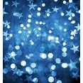 thumbnail image 1 of ABPHOTO Polyester 5x7ft Blue stars bokeh Art photography computer Printing background for studio backdrop, 1 of 2