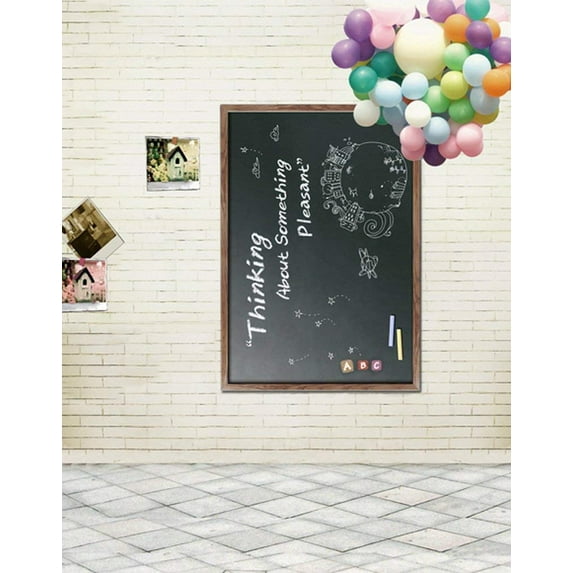 ABPHOTO Polyester 5x7ft Brick Wall Balloon Photography Backdrops Photo Props Studio Background