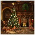 thumbnail image 1 of ABPHOTO Polyester 5x7ft Christmas theme fireplace photography Backdrop Background studio prop, 1 of 2