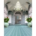 thumbnail image 1 of ABPHOTO Polyester 5x7ft Classic Hall Flowers Lights Photography Backdrops Photo Props Studio Background, 1 of 2