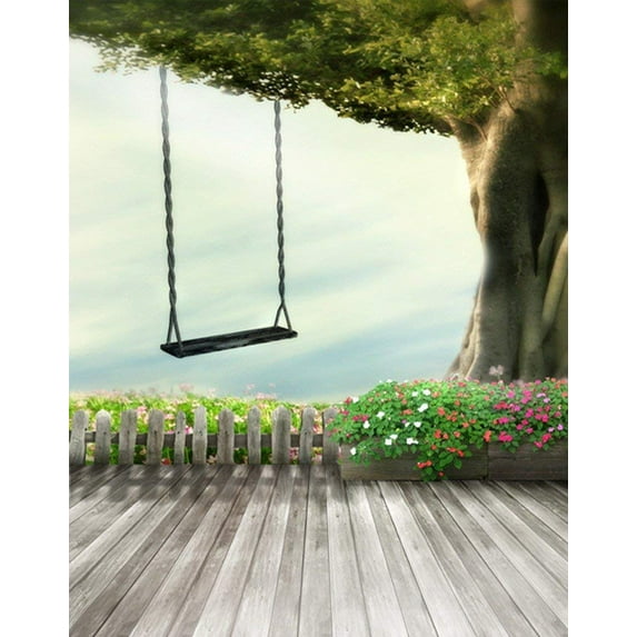 ABPHOTO Polyester 5x7ft Cloth Outdoor Kids Baby Portrait Picuture Backgrounds Studio Props Photography Backdrops