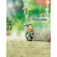 thumbnail image 1 of ABPHOTO Polyester 5x7ft Fence Bicycle Welcome Photography Backdrops Photo Props Studio Background, 1 of 2