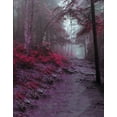 thumbnail image 1 of ABPHOTO Polyester 5x7ft Forest Tree Red Flowers Photography Backdrops Photo Props Studio Background, 1 of 2