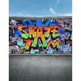thumbnail image 1 of ABPHOTO Polyester 5x7ft Graffiti Paint Sign Skateboard Photography Studio Backdrop Background, 1 of 2