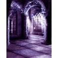thumbnail image 1 of ABPHOTO Polyester 5x7ft Halloween Mysterious Scene Gothic Domed Architecture Arch Door Textile Photography Backdrops Picture Backgrounds Wall Mural, 1 of 2
