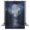 thumbnail image 1 of ABPHOTO Polyester 5x7ft Halloween Night Photography Backdrop Photo Background Studio Prop, 1 of 4