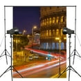 thumbnail image 1 of ABPHOTO Polyester 5x7ft Italy Colosseum Photography Background Night Street View Backdrop Studio Backdrop Props Wall, 1 of 5