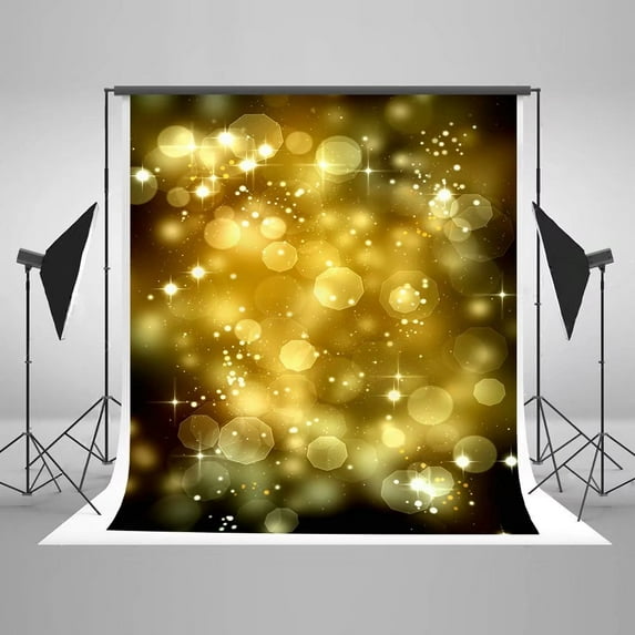 ABPHOTO Polyester 5x7ft Newborn Photo Backdrops Props Shiny Diamond Polka Brown Photography Backdrop Background for Christmas