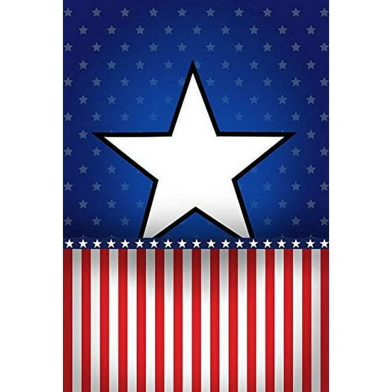 ABPHOTO Polyester 5x7ft Patriotic American Stars and Stripes Flags Photography Studio Backdrop Background