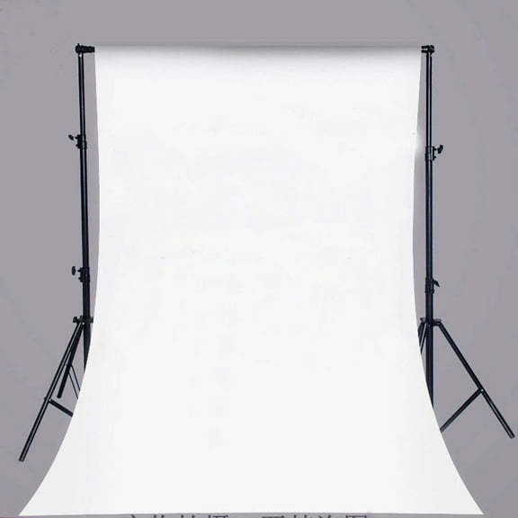 ABPHOTO Polyester 5x7ft Photo Studio Pure White Cloth Backdrop Background for Photography, Video and Television