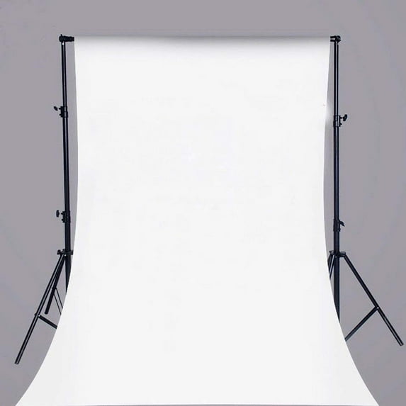 ABPHOTO Polyester 5x7ft Photography Portrait Cloth Backdrop Quiet Grey Wood Floor Background for Portrait or Video Photography White Chromakey