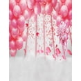thumbnail image 1 of ABPHOTO Polyester 5x7ft Pink Balloon Photography Backdrops Photo Props Studio Background, 1 of 2