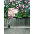 thumbnail image 1 of ABPHOTO Polyester 5x7ft Pink Flowers Tree Balloon Photography Backdrops Photo Props Studio Background, 1 of 2