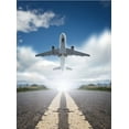 thumbnail image 1 of ABPHOTO Polyester 5x7ft Plane Airport Photography Backdrops Photo Props Studio Background, 1 of 2