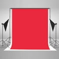 thumbnail image 1 of ABPHOTO Polyester 5x7ft Red Background Backdrop for Photography Photo Studio Backdrops Prop, 1 of 4