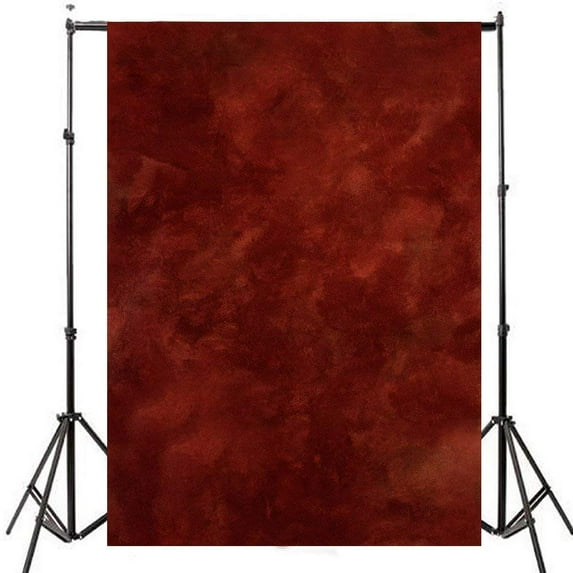 ABPHOTO Polyester 5x7ft Retro Wine Red Photography Background Backdrop Photo Studio Best For Children Newborn Baby Kids Wedding Family